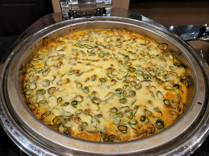 Zucchini Cheese Bake